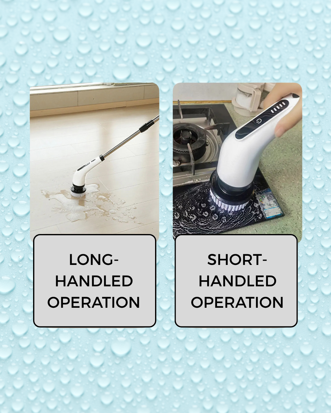 SwiftScrub™ 9-in-1 Cleaning Brush