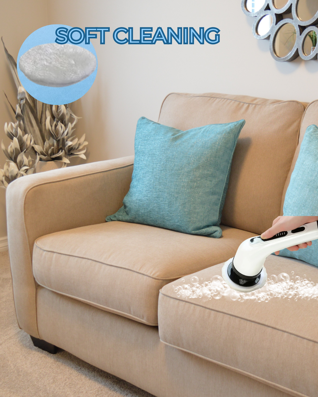 SwiftScrub™ 9-in-1 Cleaning Brush