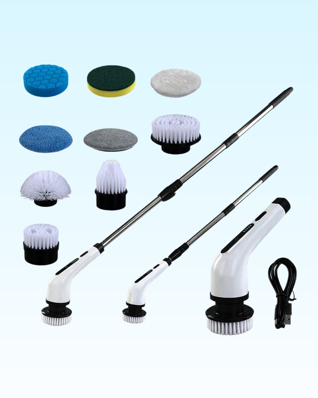 SwiftScrub™ 9-in-1 Cleaning Brush